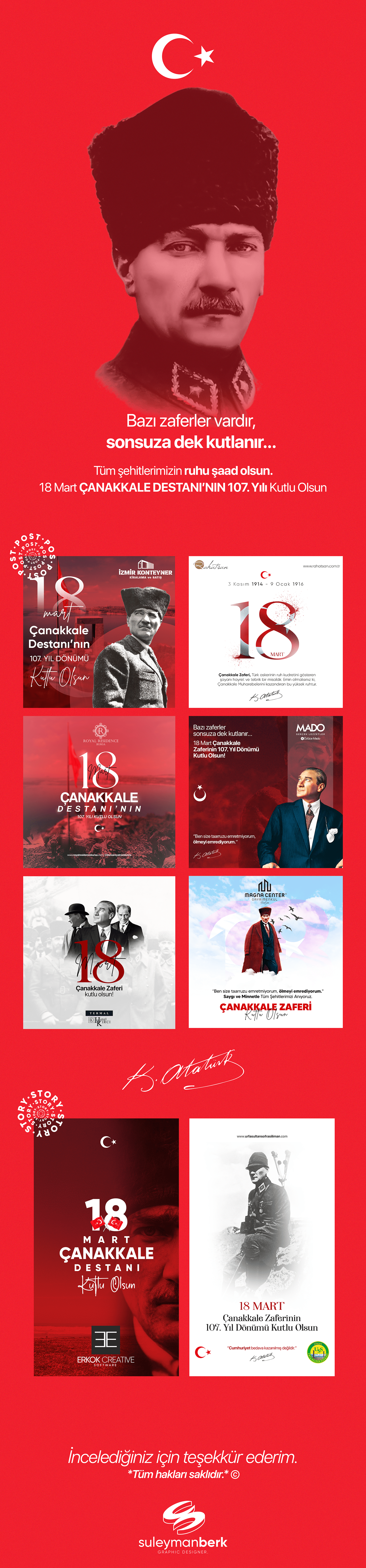 18 mart  Ataturk canakkale designer grafik marketing   Mustafa Kemal Atatürk Socialmedia sosyal medya tasarım