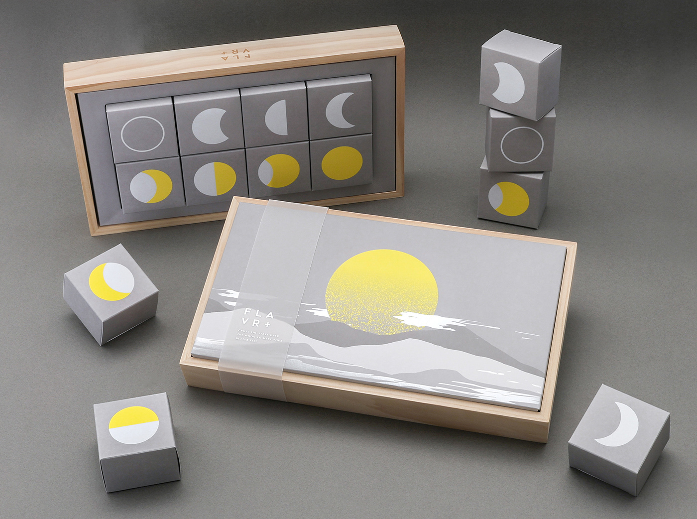 Packaging ILLUSTRATION  mooncake gift box design graphic design  红旗