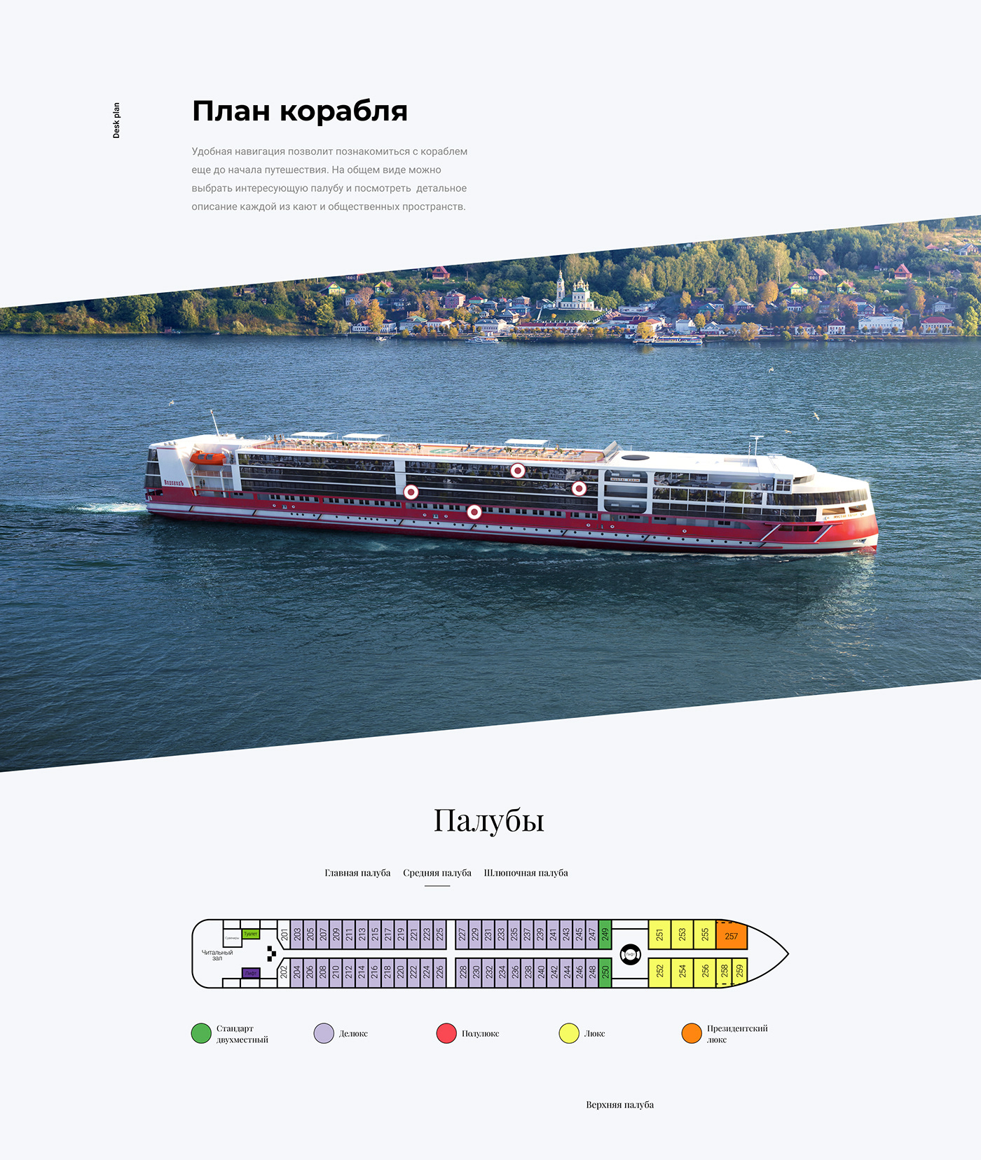 boat cruise Cruises design landing ship Travel UI ux Web Design 