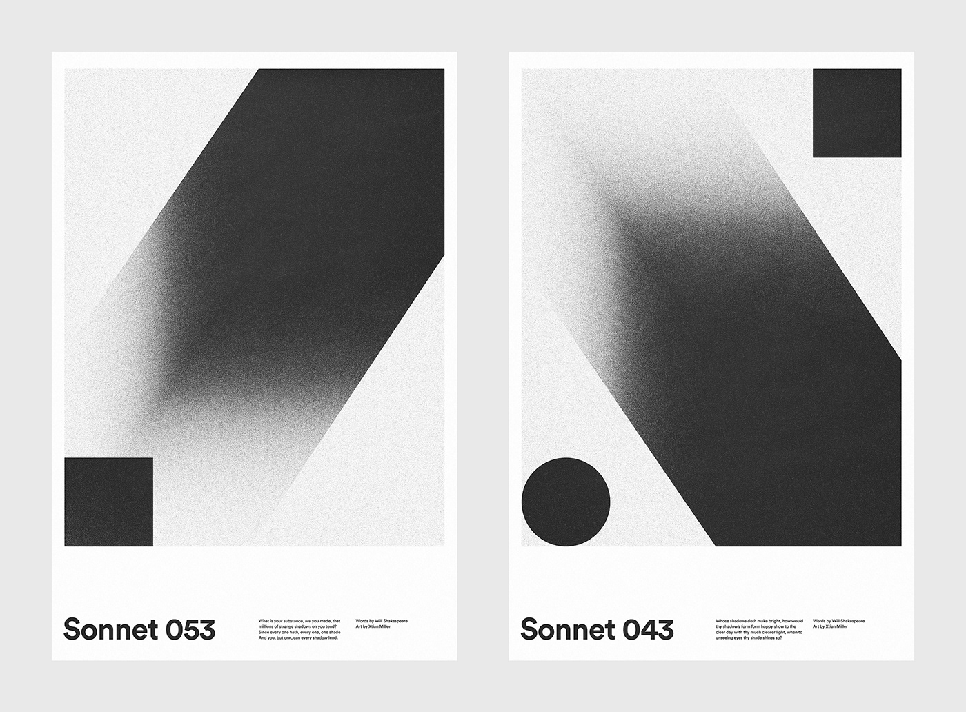 Sonnet 053 and 043