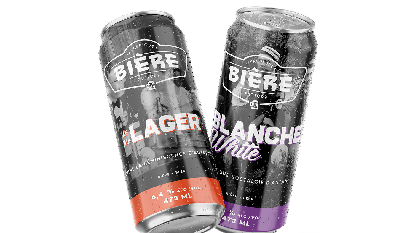 beer Beer Packaging brand identity cans design drink Packaging Retro typography   Vintage Design