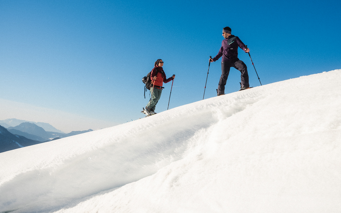 alps austria bivouac Camping Gear couple Landscape mountains Outdoor therm-a-rest winter