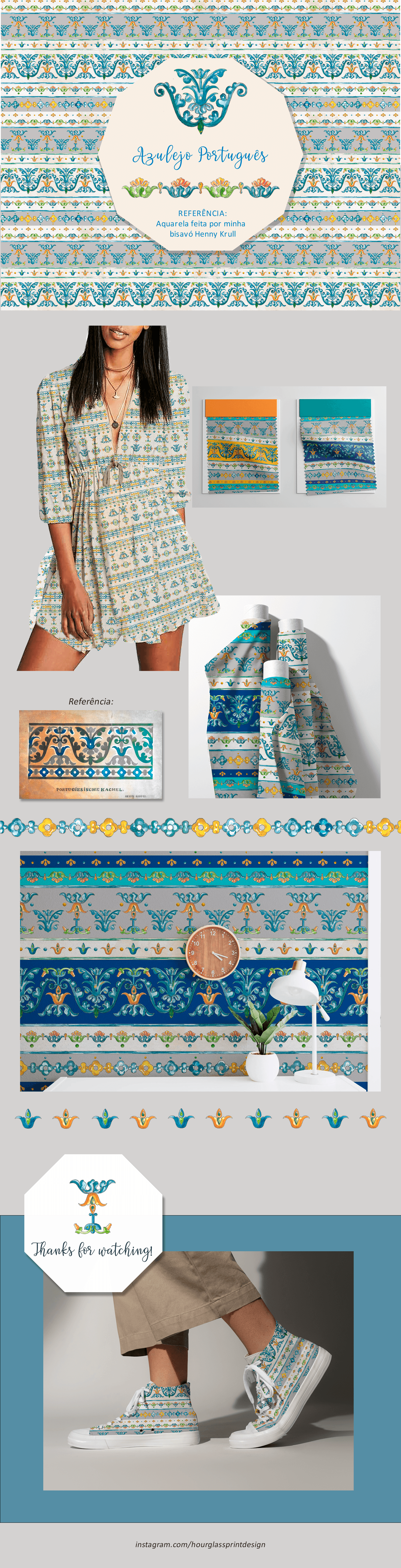 pattern design  print design  Azulejo portugues azulejo Portugal germany hamburg grandmother fliese kachel