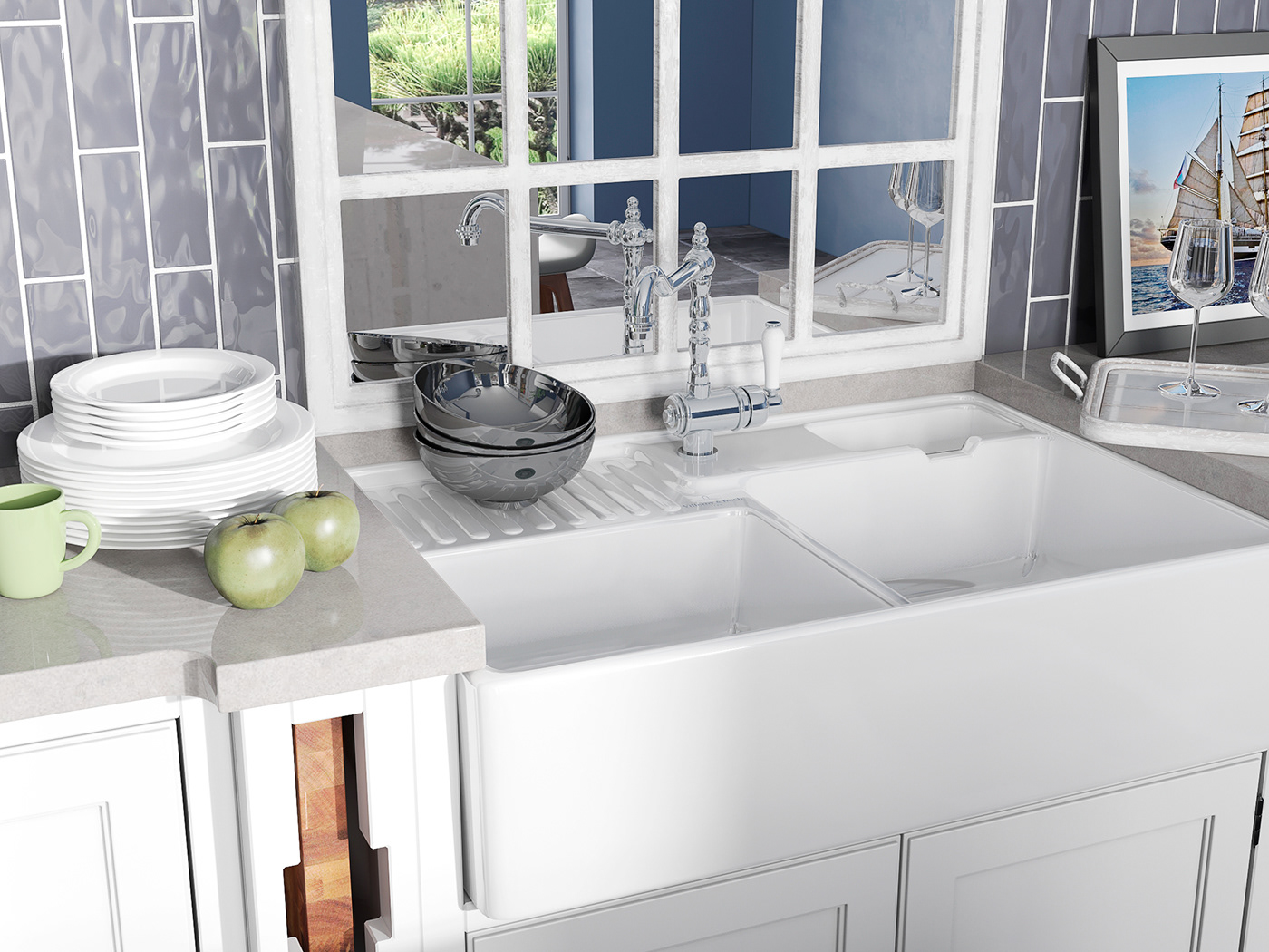 interior design  kitchen design courses vray corona renderer CG visualisation