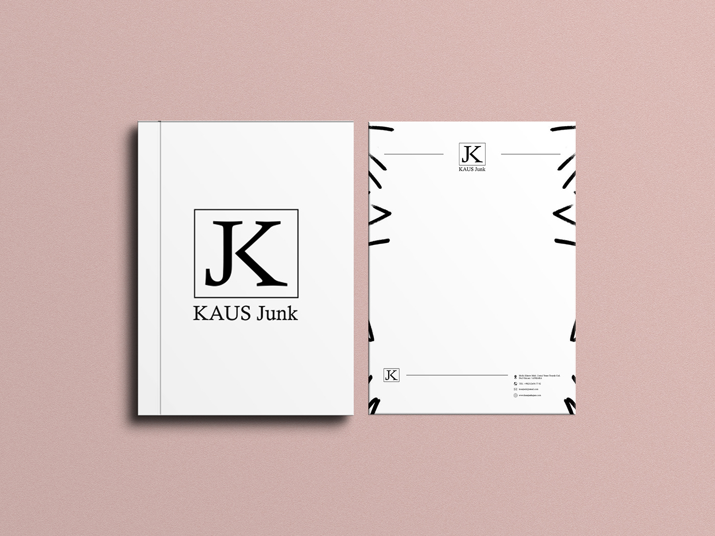 brand identity business card design graphic kurumsal kimlik Logo Design Mockup