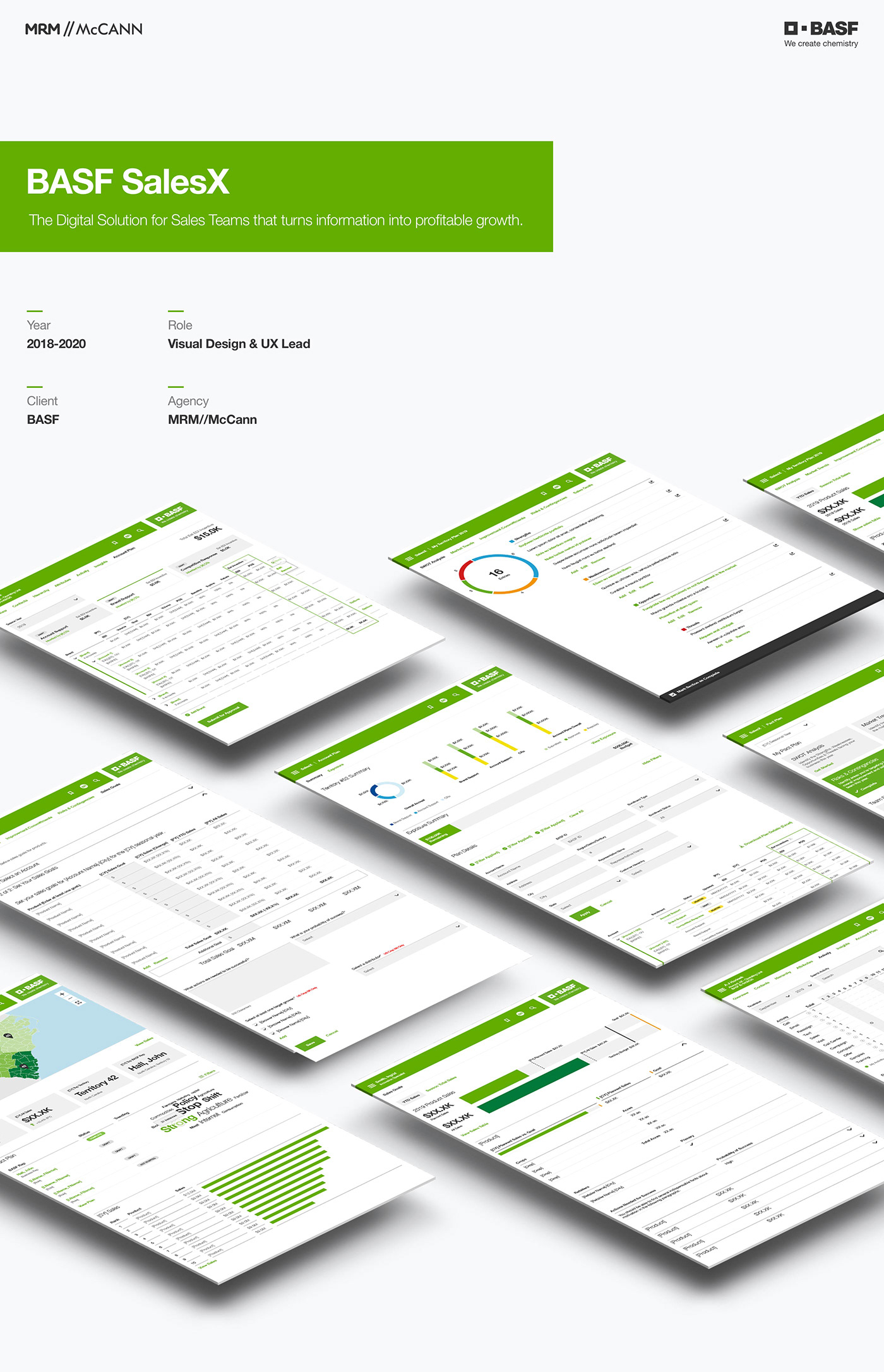 dashboard sales data visualization application ux persona Salesforce