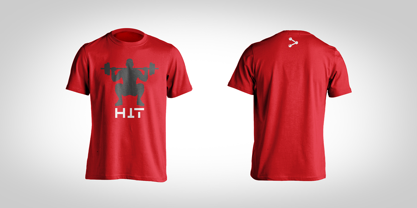 graphic design print t-shirt hit Crossfit