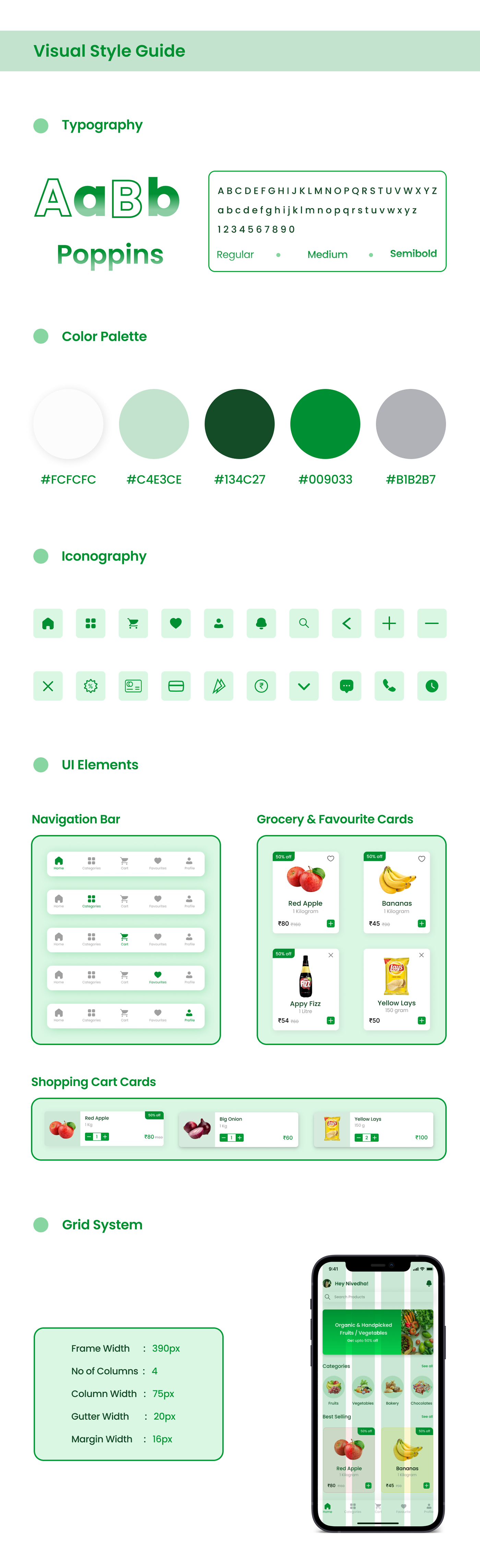 app design design Figma Grocery Grocery App Mobile app UI ui design ui ux user interface