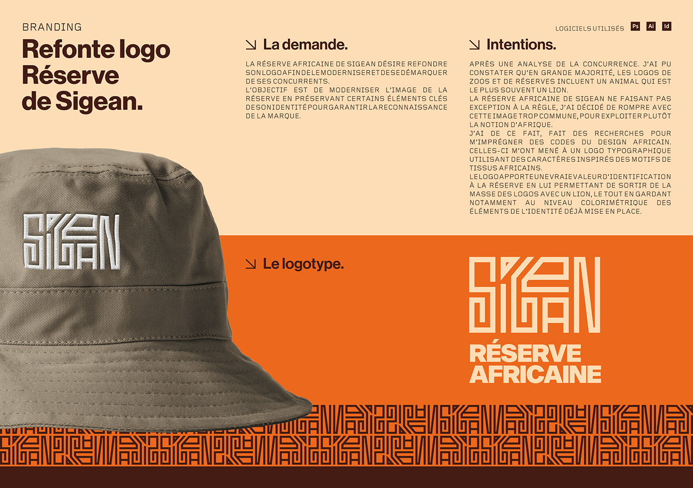 Refonte du logo de la réserve Africaine de Sigean.