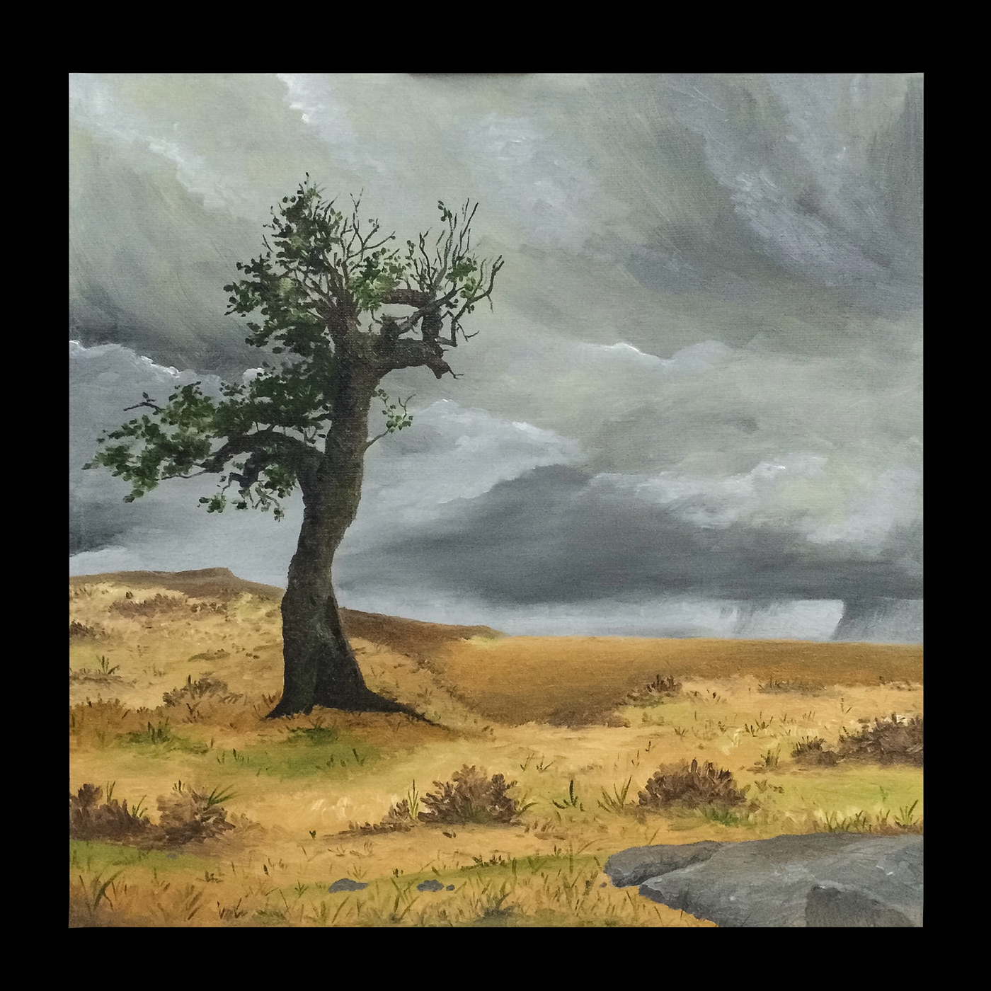 Tree  Upas oilpaint