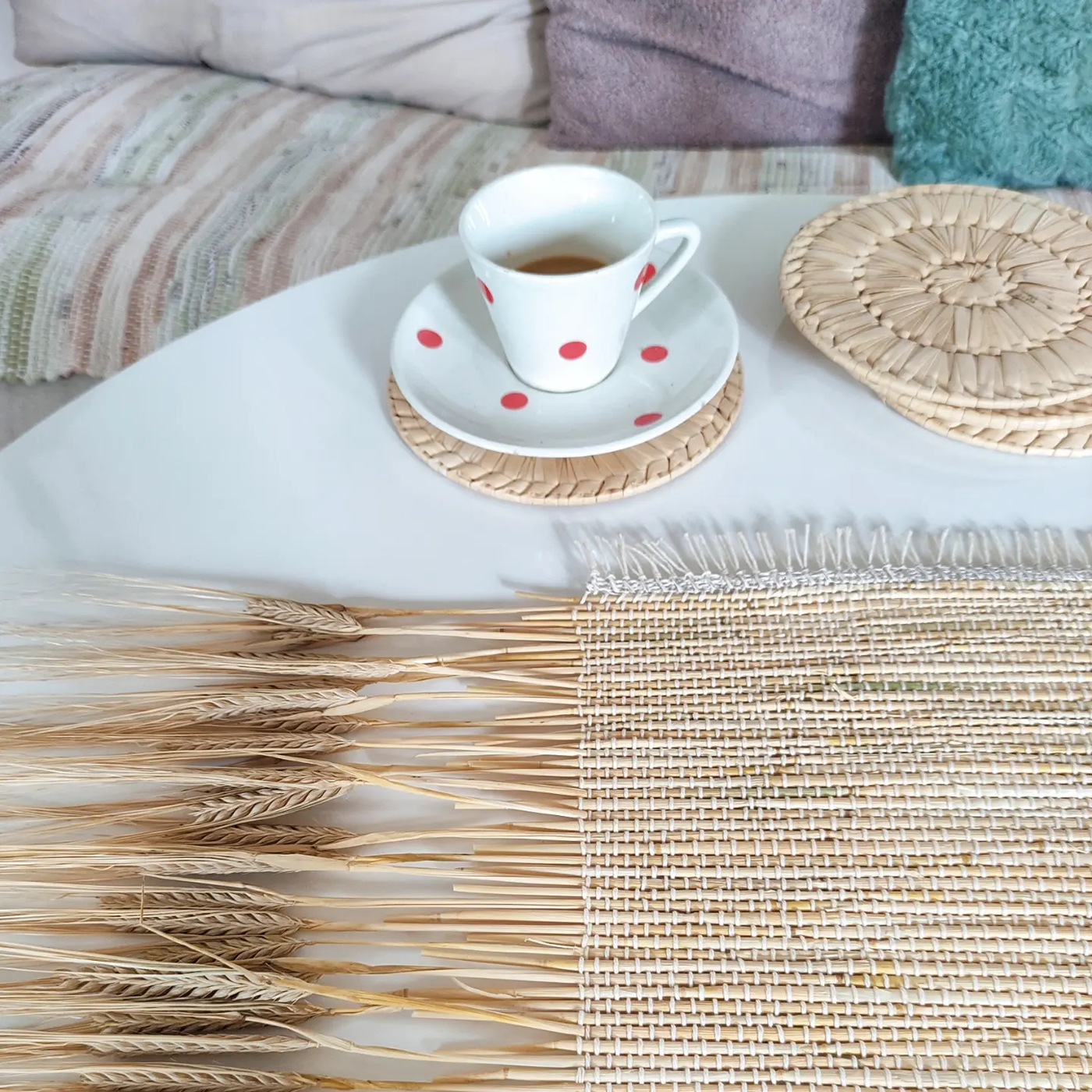 fiber Flora handmade ruční tkaní weaving