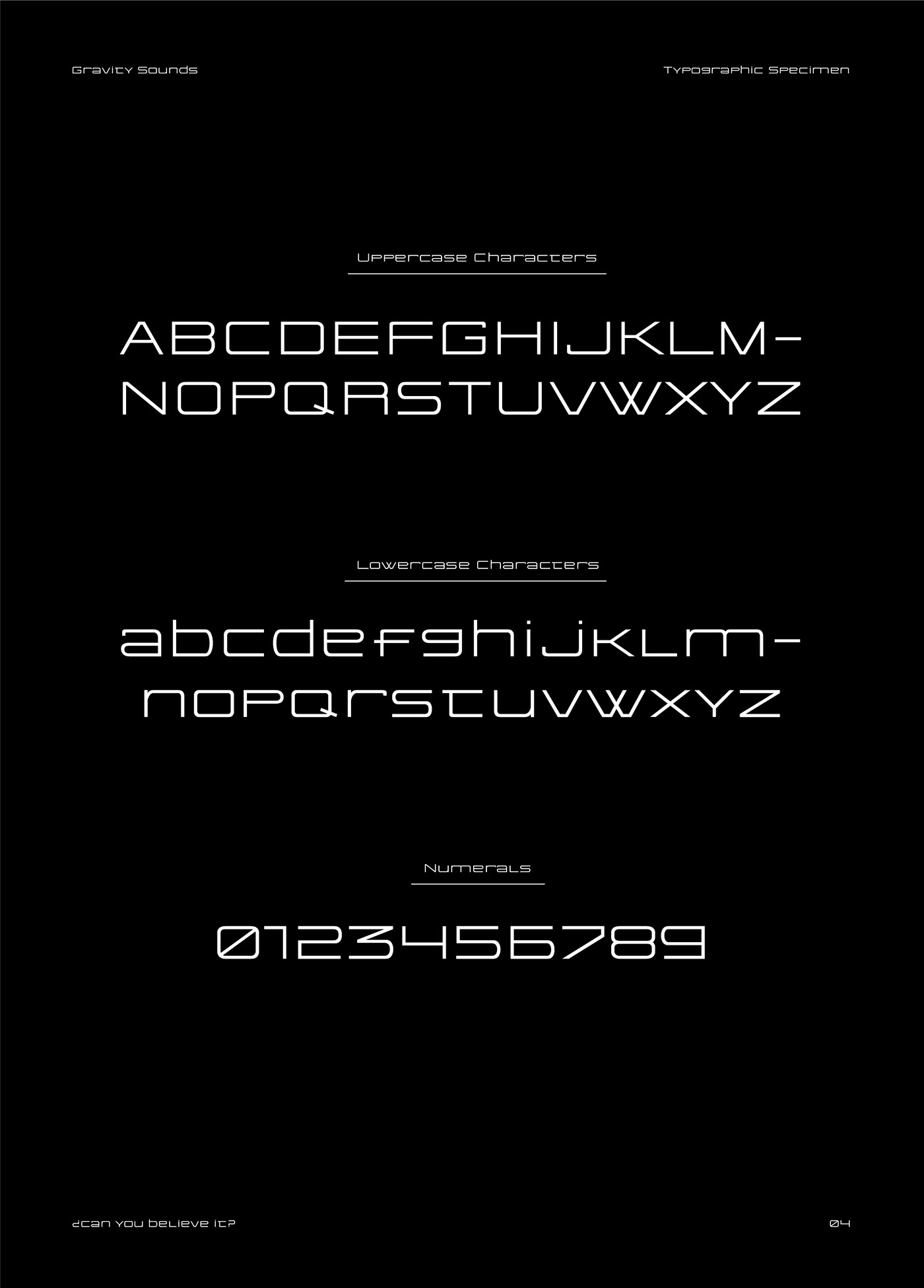 font FUTURISM geometric graphic design  gravity Kynetic typography Minimalism sounds titles typography  