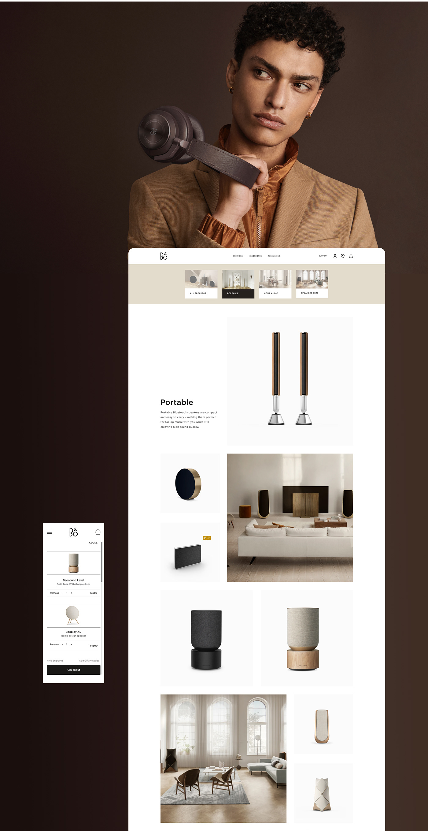 catalog clean e-commerce elegant minimalist modern simple UI UX design