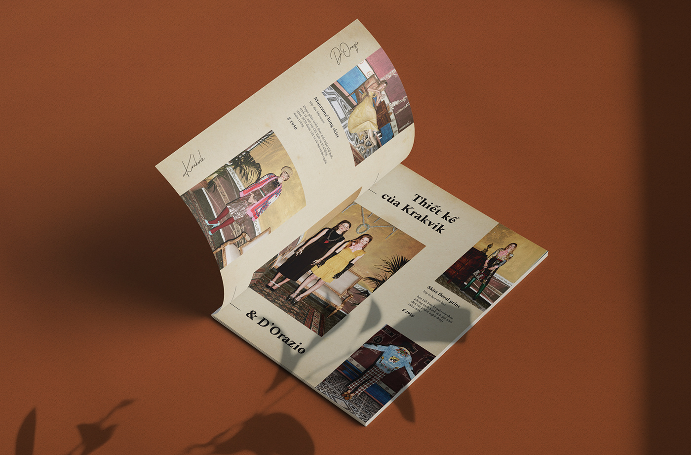 gucci mục lục tập tài liệu sach Tạp chí  tạp chí thiết kế thiet ke catalog đồ cũ Retro leaflet