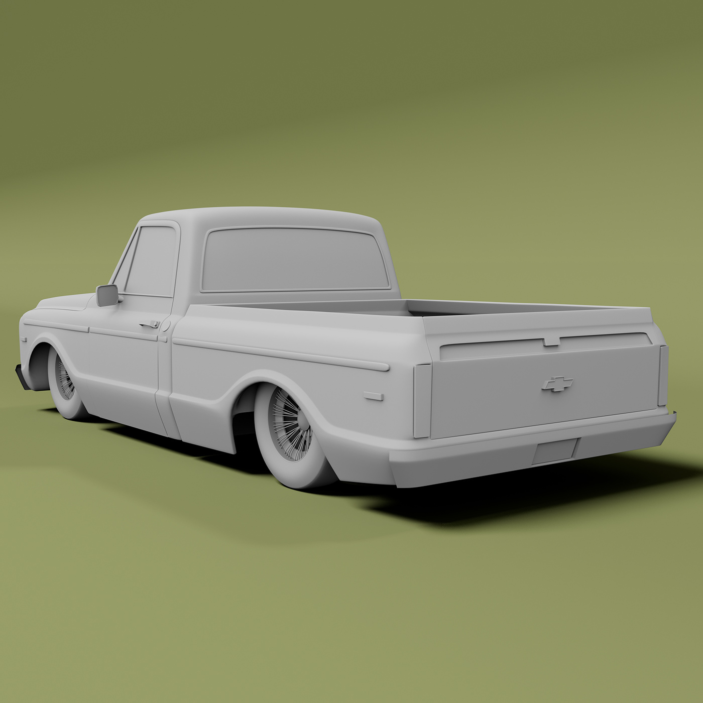 autodesk maya photoshop 3dmodeling Render 3D car modeling Maya 3d modeling Chevrolet Silverado Substance Painter