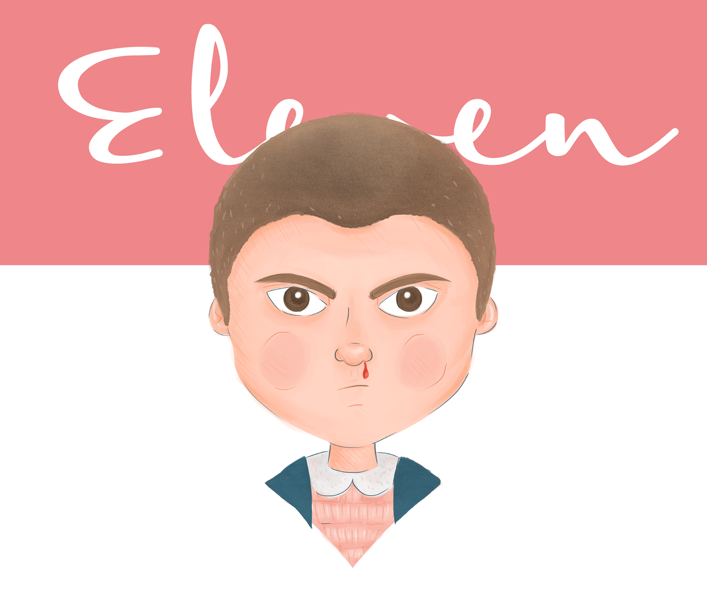 Stranger Things Netflix eleven series tv ILLUSTRATION  fanart characters Movies Costa Rica