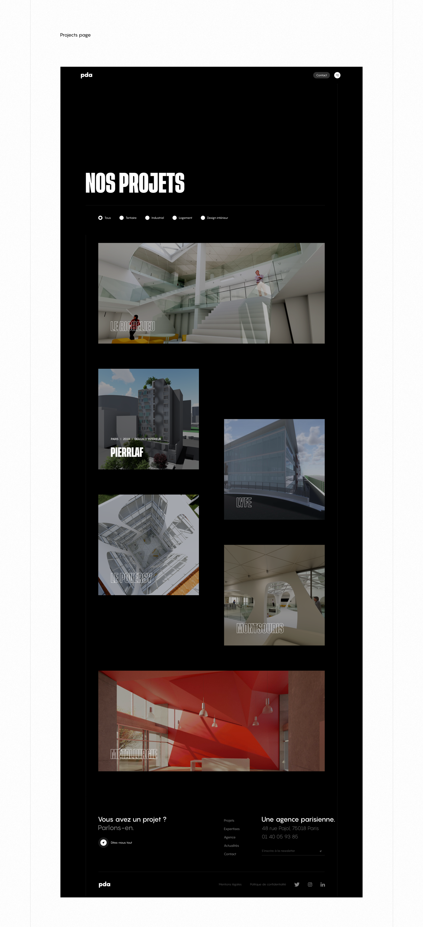 art direction  motion design ux UI architecture clean architects pda interactive Urban Design