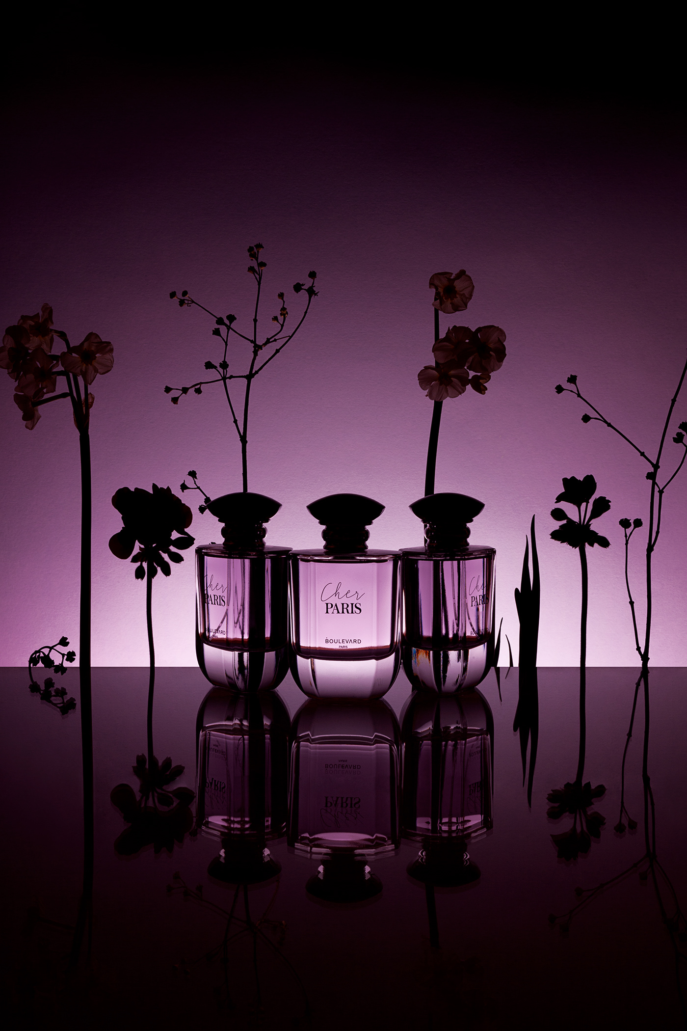 beauty Cosmetic Flowers Fragrance Paris perfume still life art direction  luxury
