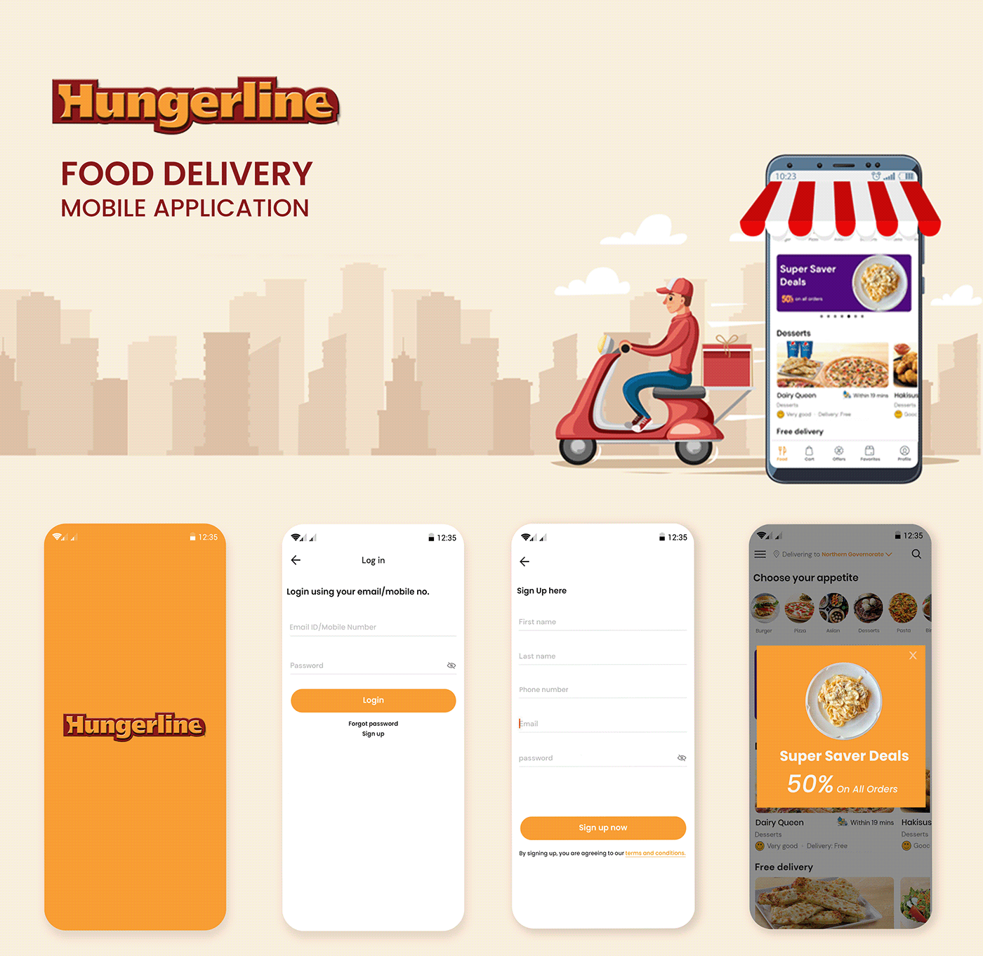 food delivery app Mobile apps Online Food Delivery App swiggy talabat zomato