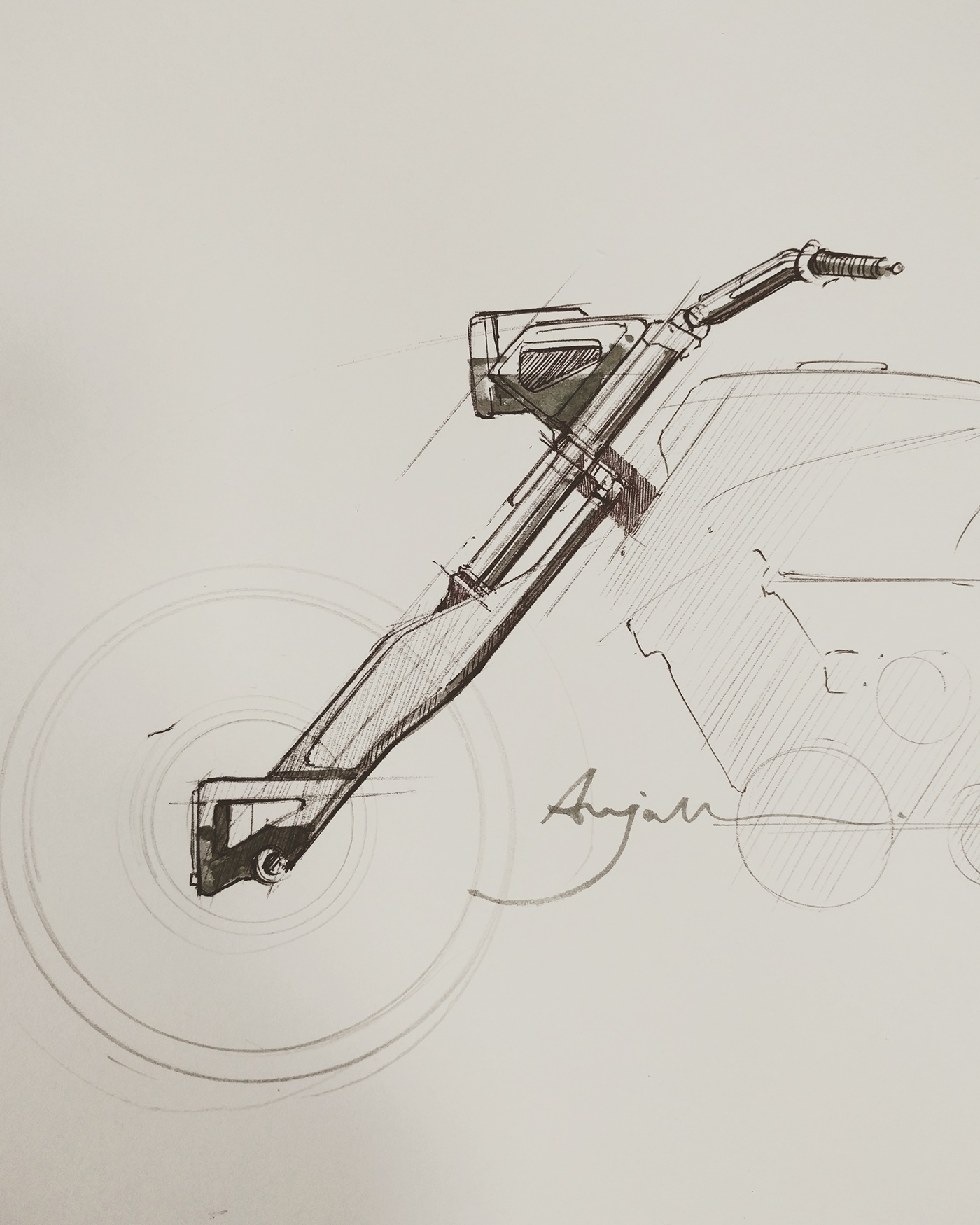 sketches industrial deign Automotive design architecture