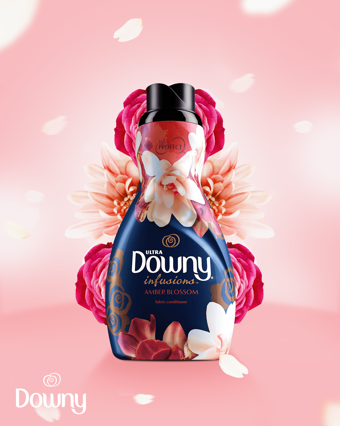 ads Advertising  campaign Downy poster