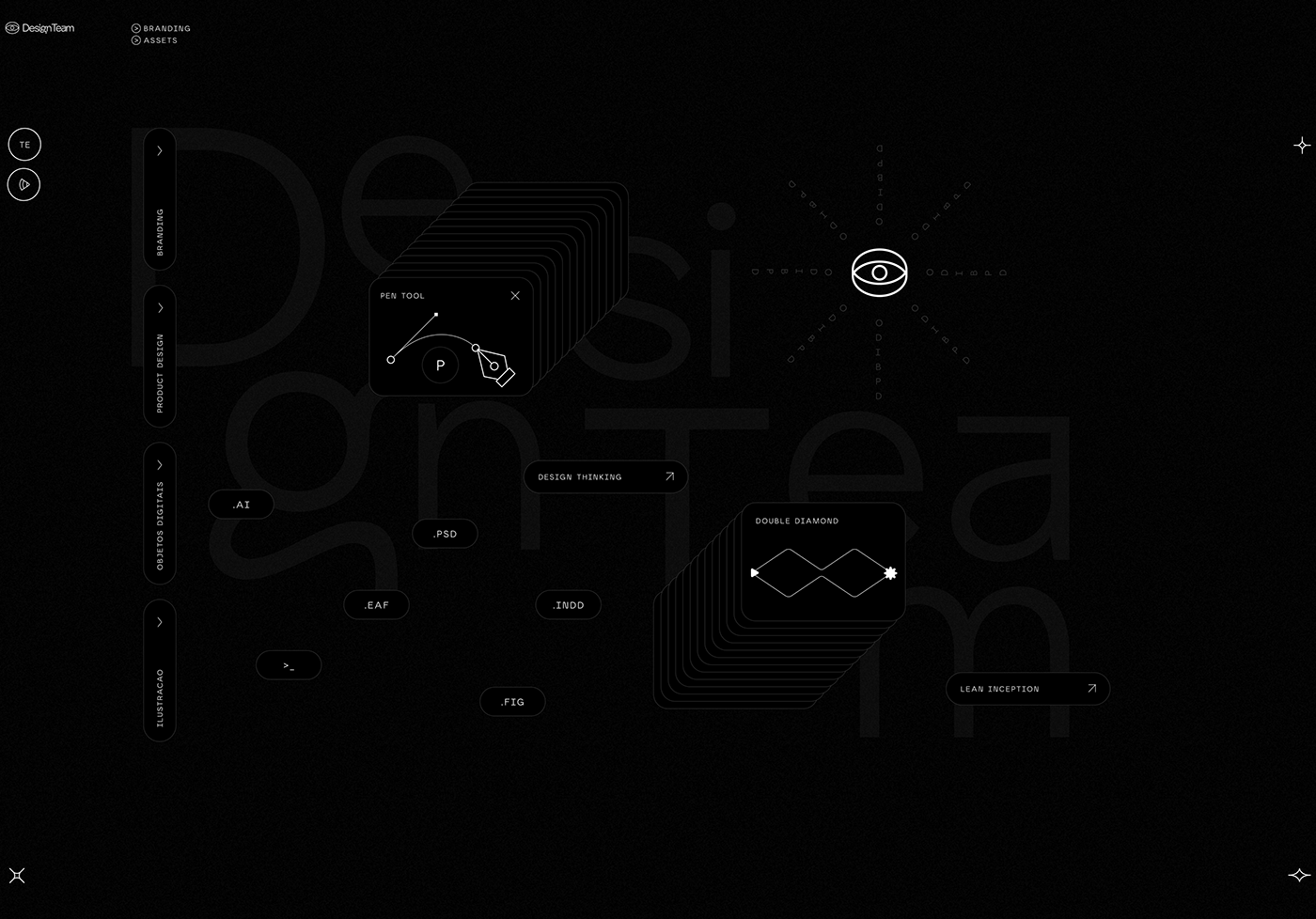 brand identity Figma graphic design  minimal modern ui design Website