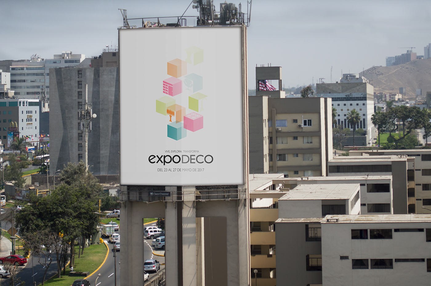 graphic design  Advertising  Expodeco architecture