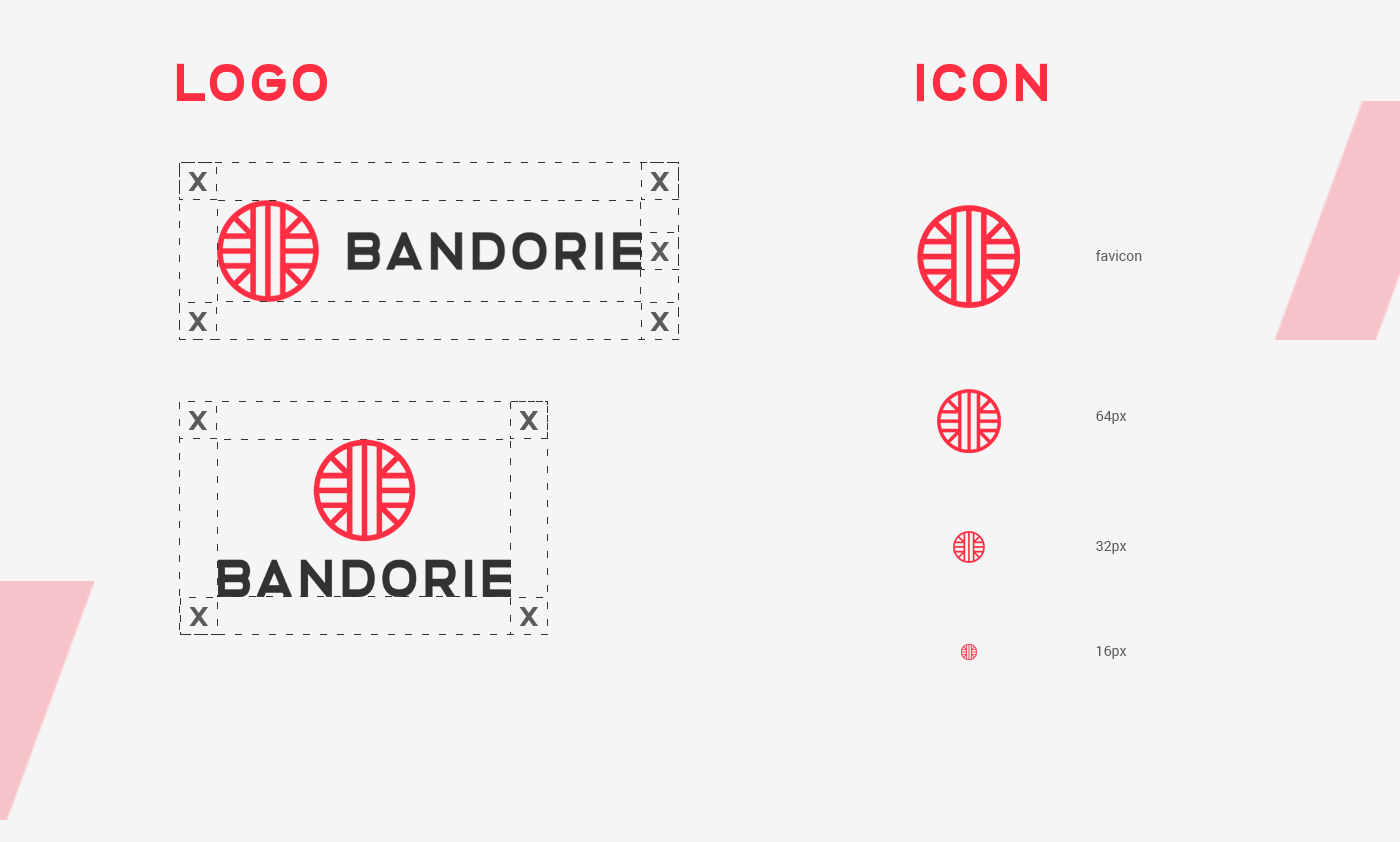 logo bandorie portfolio Logo Design brand identity Stationery bussiness card letterhead Web-site web site