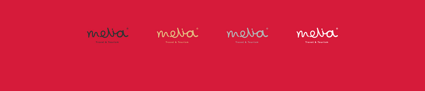3D adobe ai Behance branding  dn logo Melia PS Travel