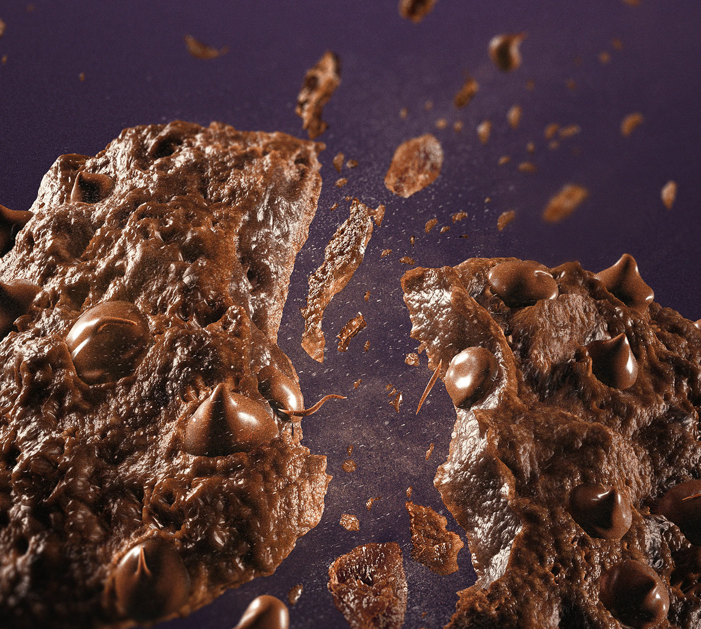 3d Cookie 3d explosion CGI COOKIE cgi cracker CGI EXPLOSION cookie explosion cracker 3d felipe pavani