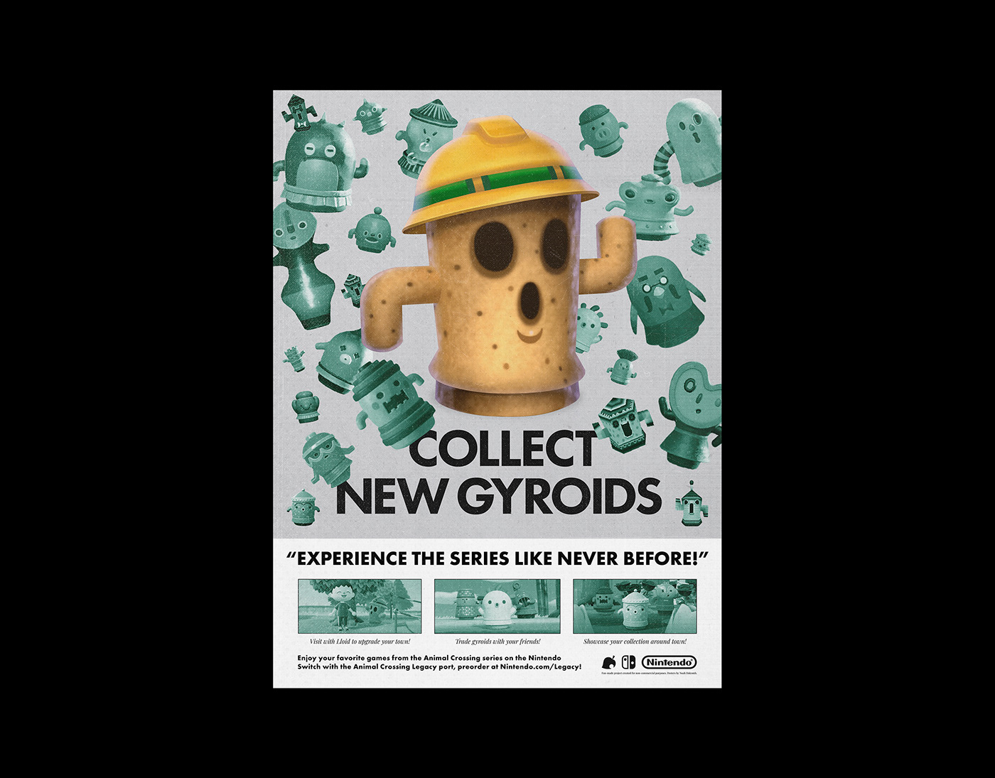 Animal Crossing Legacy - Gyroids