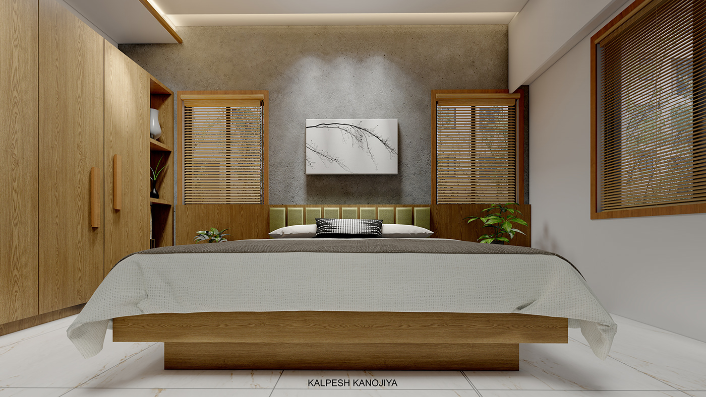 indoor interior design  architecture visualization 3D modern 3ds max Render corona