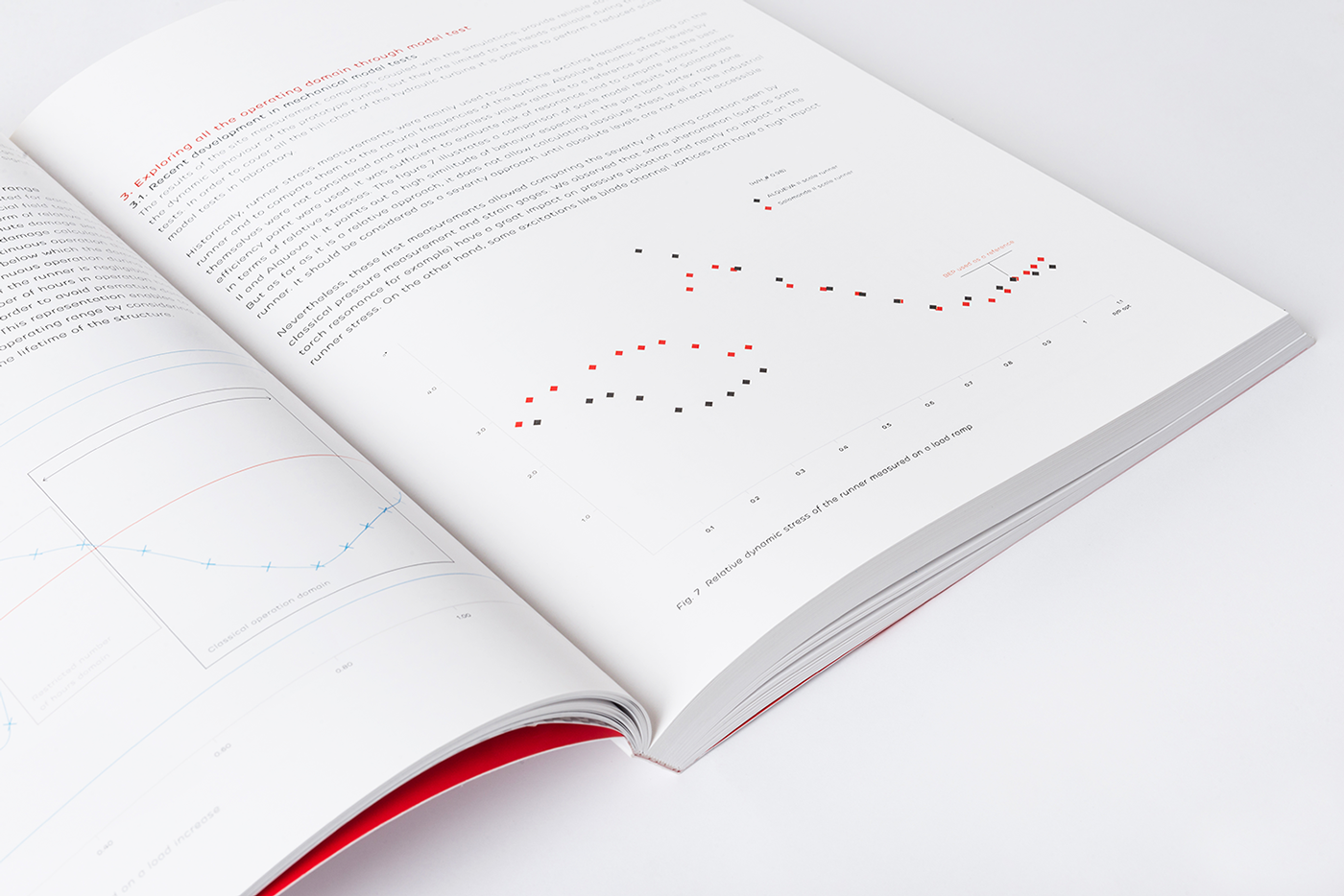 publication book EDP red volumes infographics cover energy Portugal
