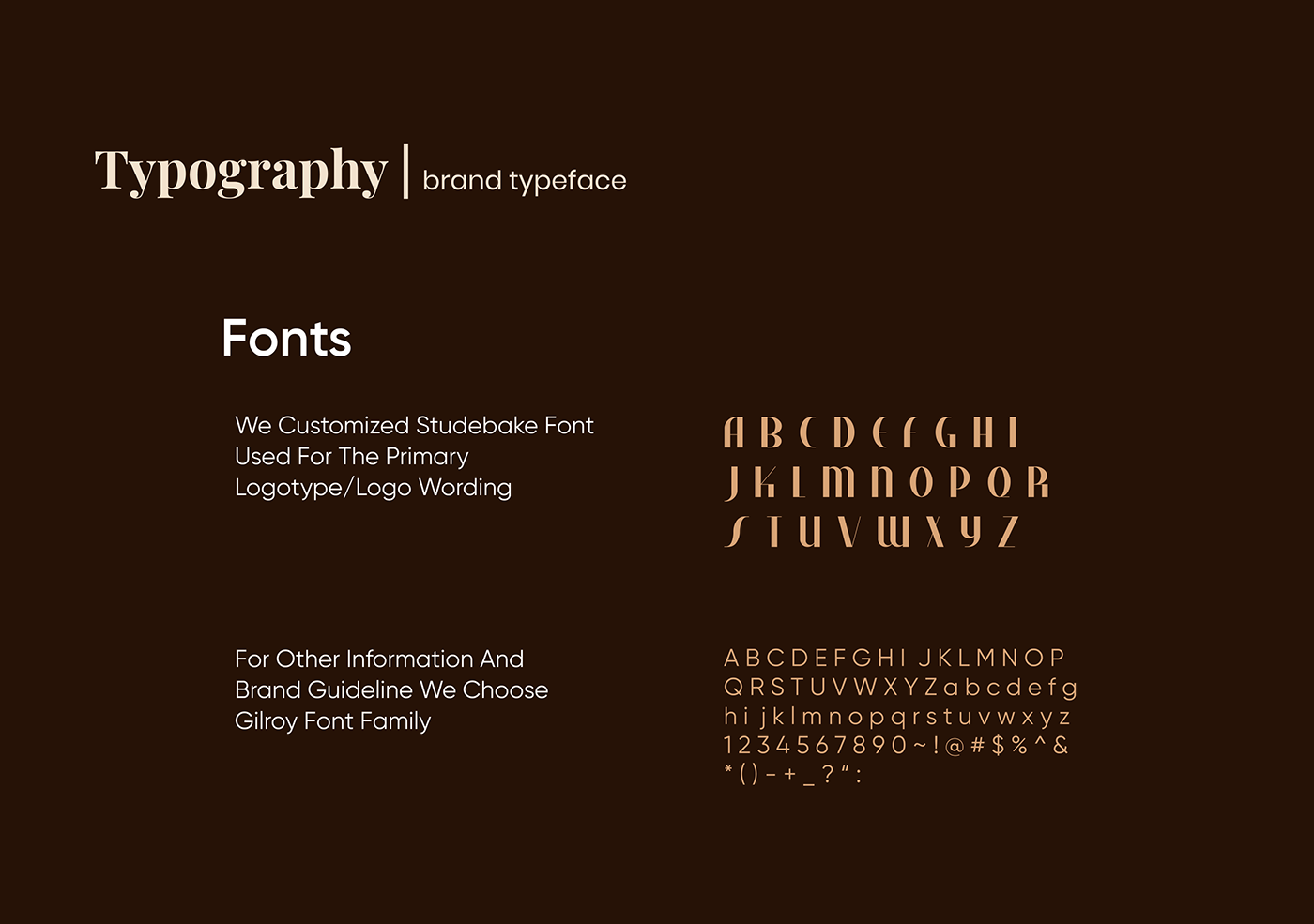 Typeface of Kofita
