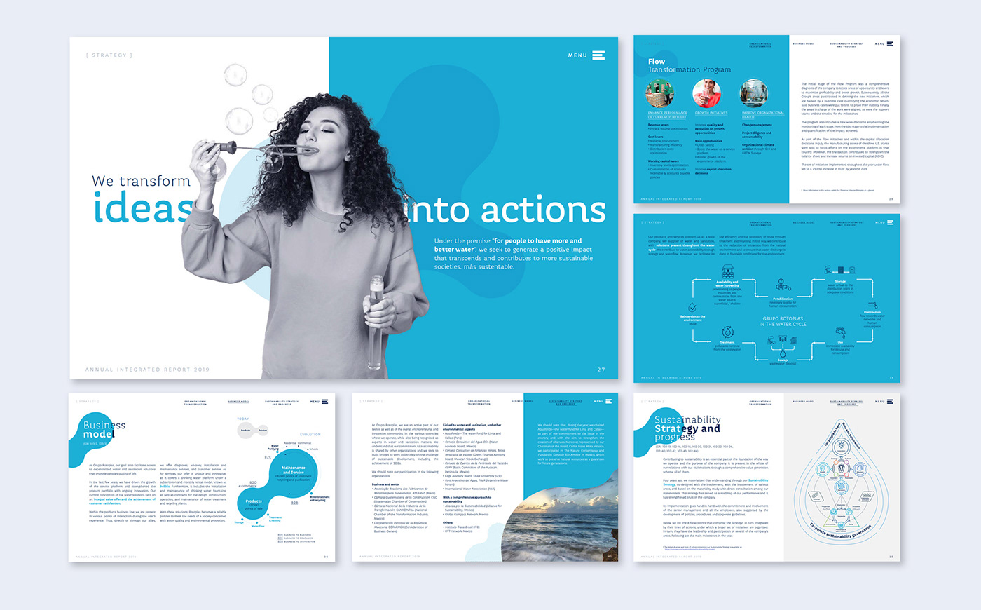 annual report Annual Report 2019 Annual Report Design Corporate Communication design thinking editorial design  strategic design