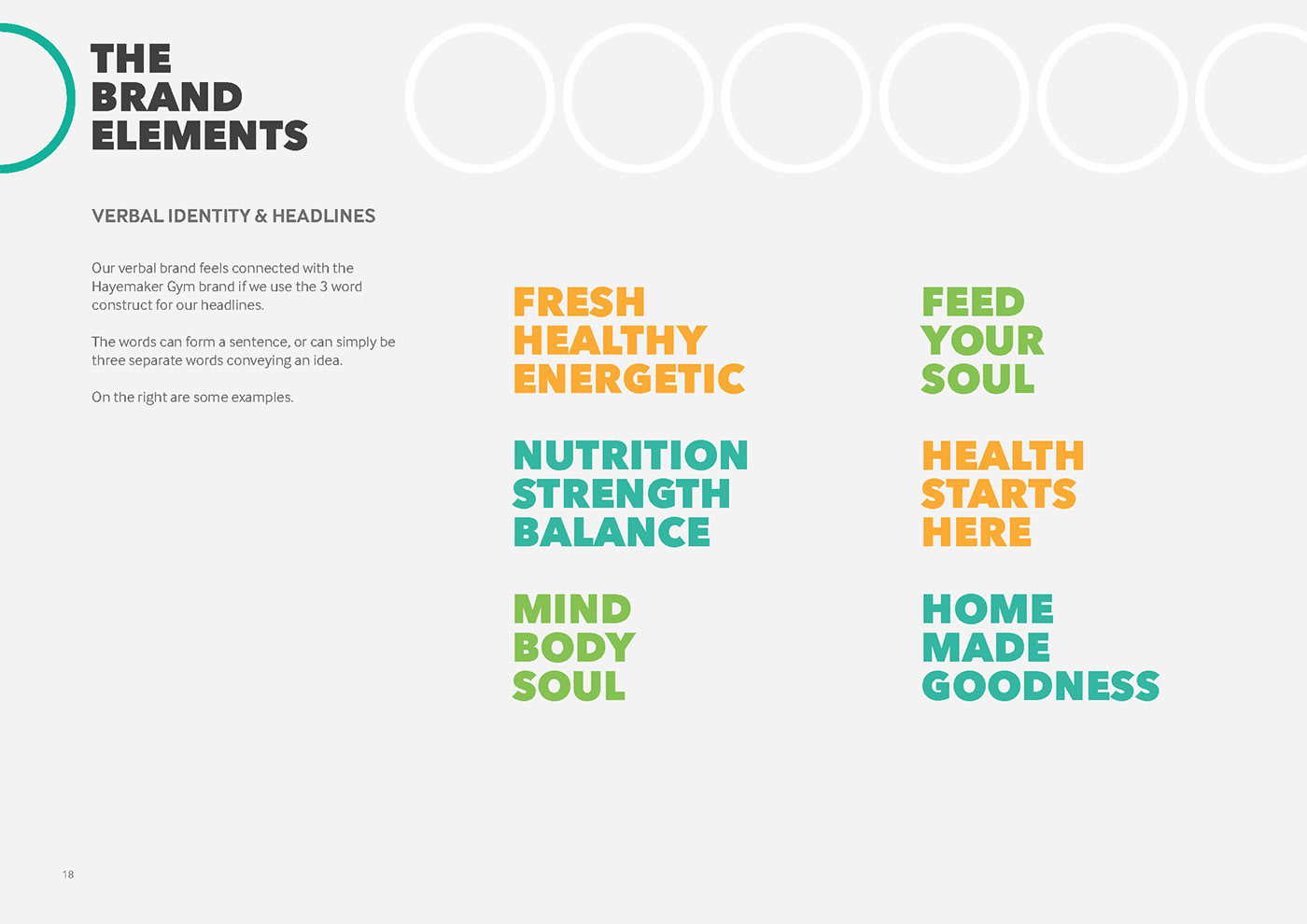 healthy Food  branding  gym dubai logo guidlines bench
