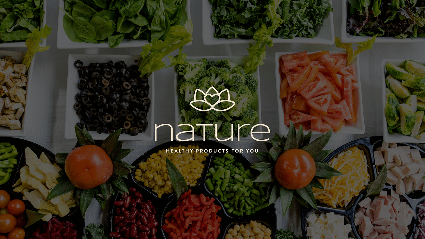 branding  graphic design  ilustration healthy Food  green Nature Project
