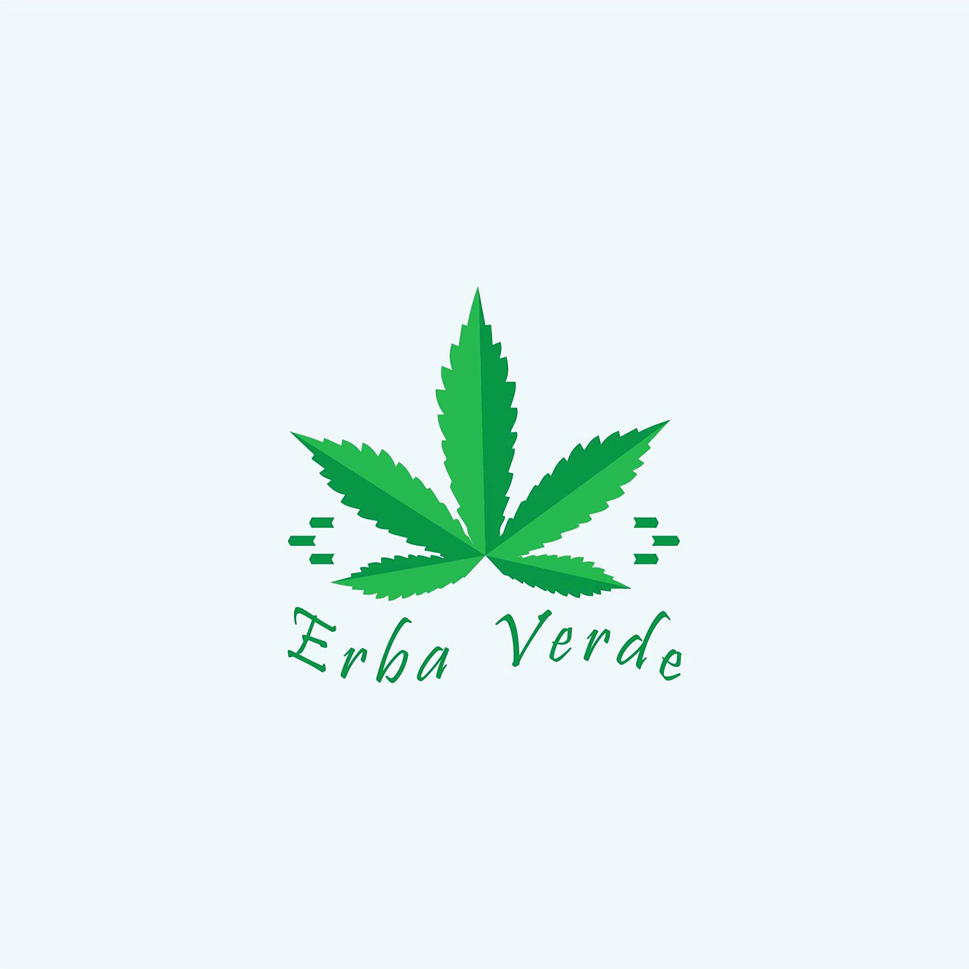 Cannabis marijuana logo design
