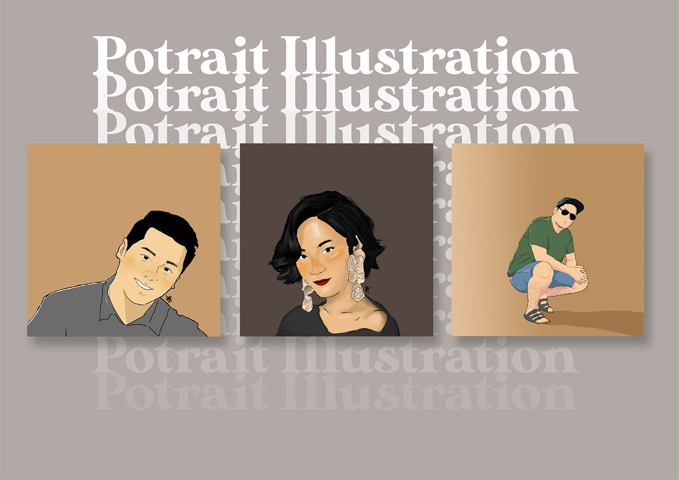 ILLUSTRATION  illustration portfolio portfolio potrait illustration