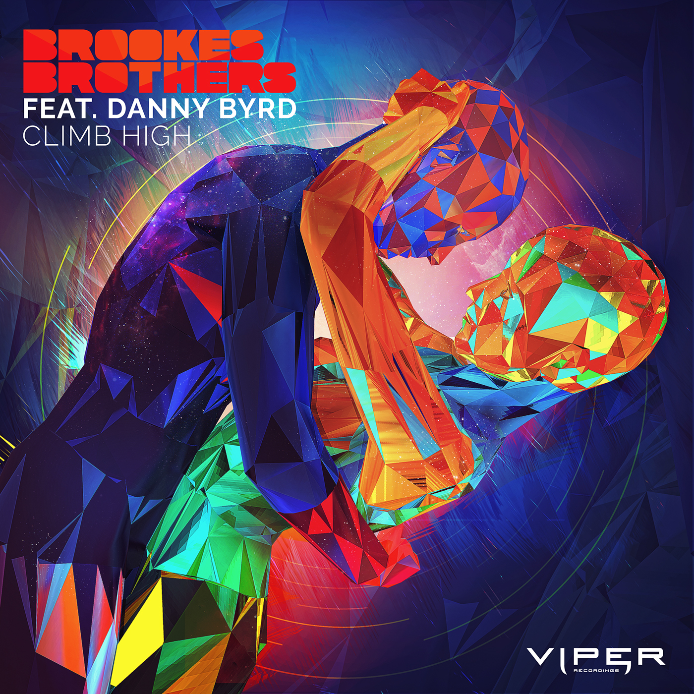 brookes brothers drum and bass LOW poly art artwork Single dutch