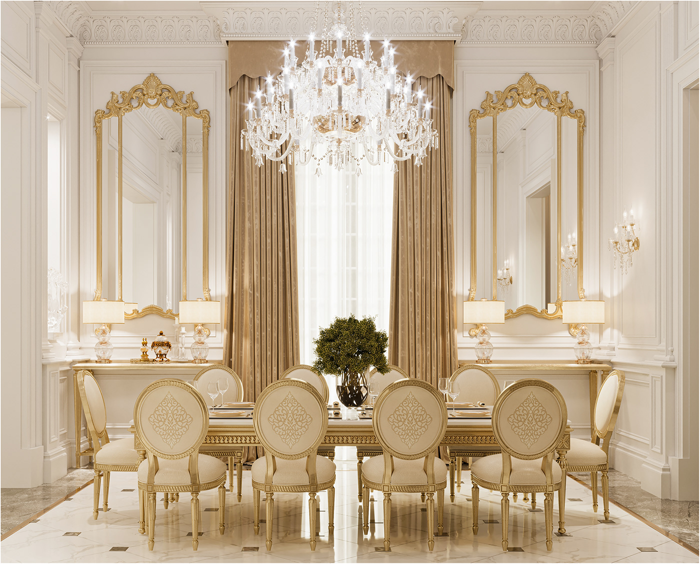 baku caracole Classic doha Interior luxury