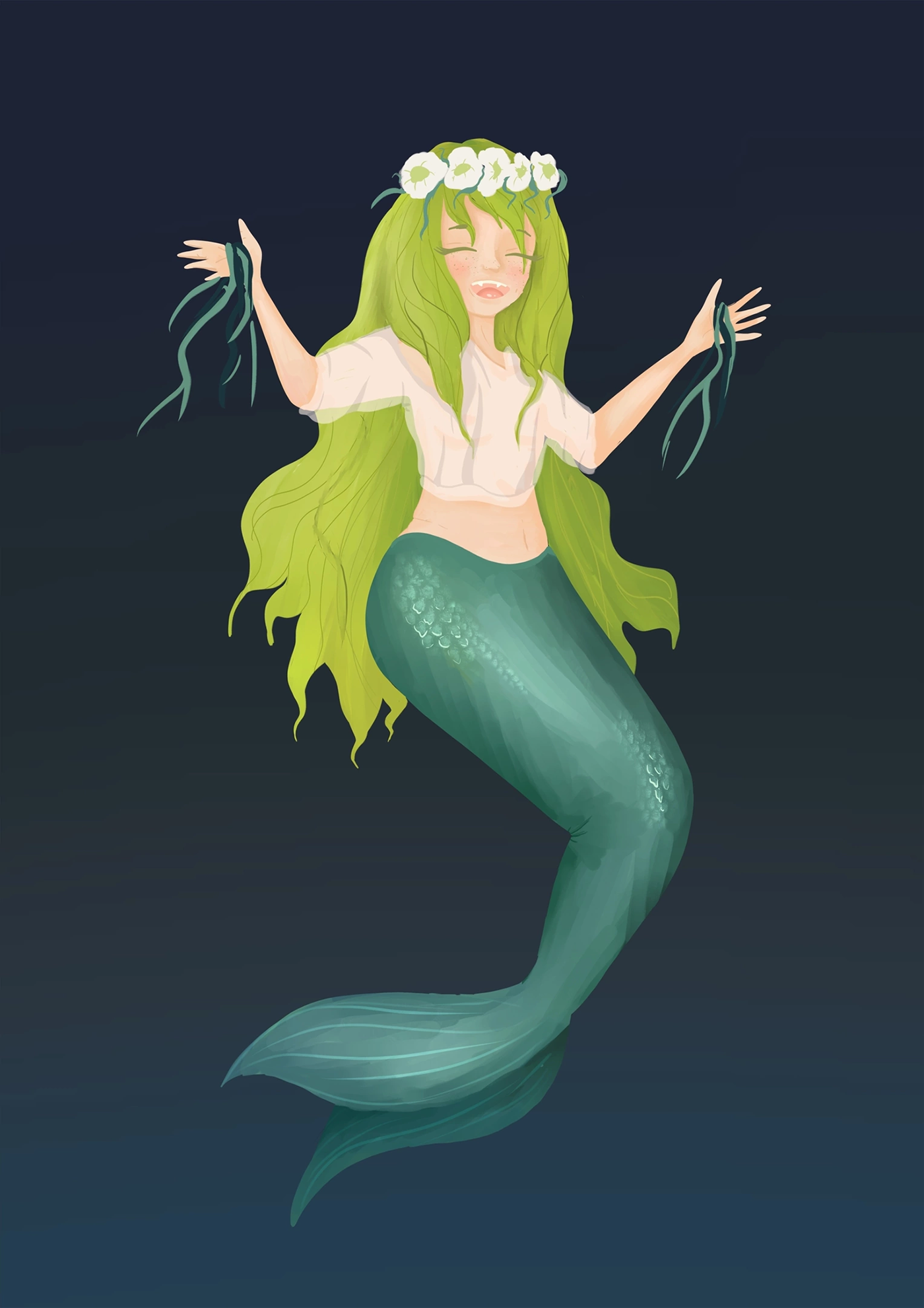Digital Art  mermaid mermay