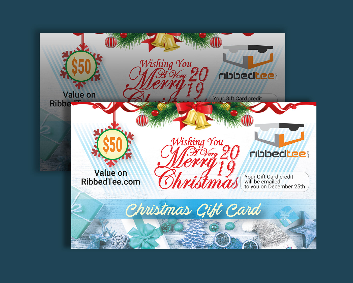 banner card Christmas design flyer gift gift card post post card voucher