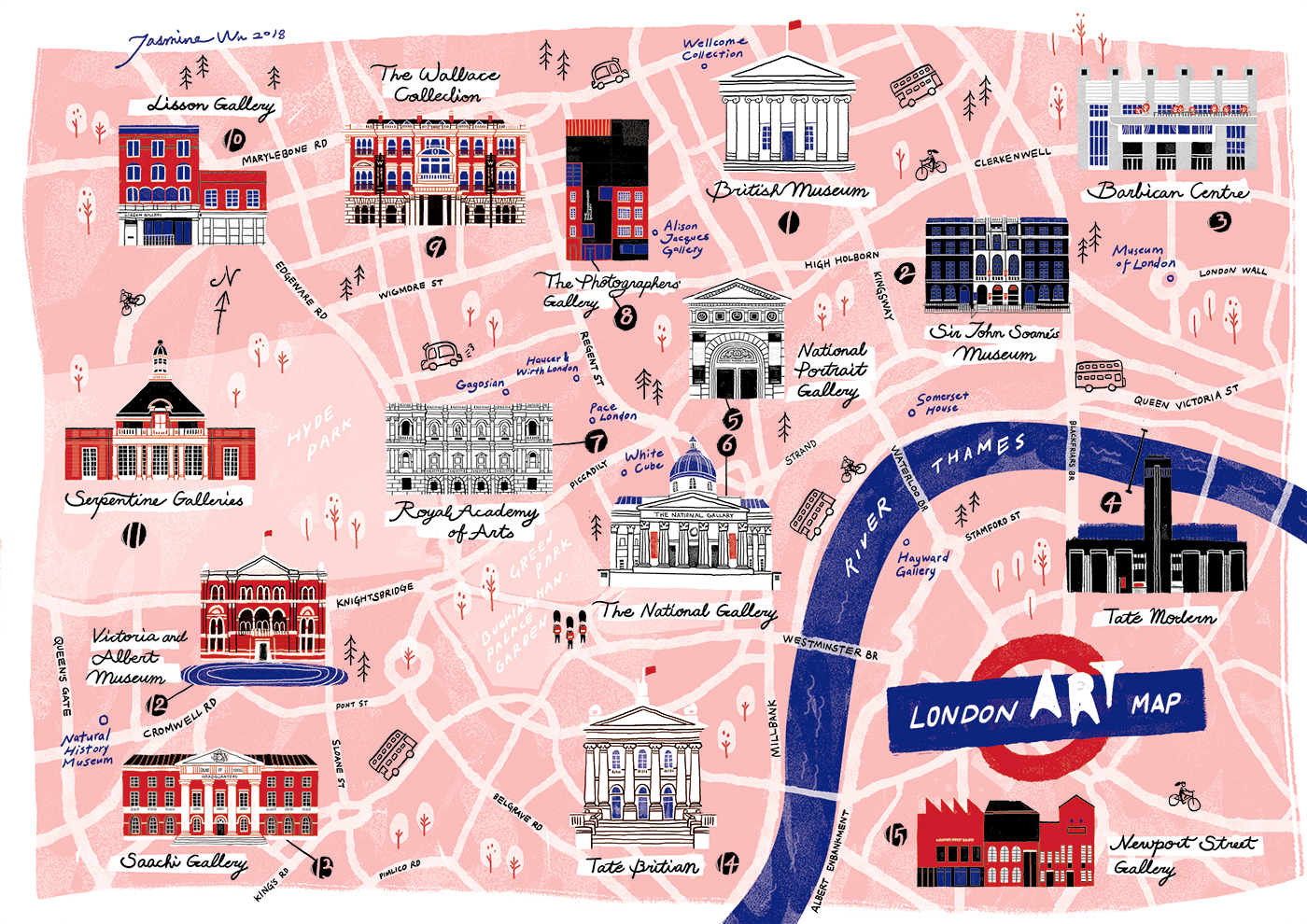 ILLUSTRATION  graphic graphic design  map design Drawing  London art digital Digital Art 