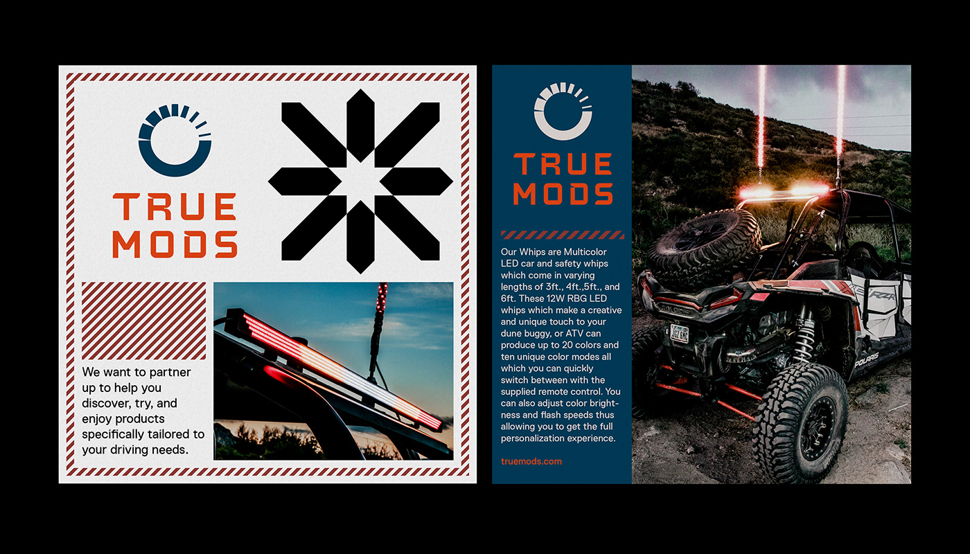 automotive   dark geometric iconography abstract Cars orange typography   modern masculine