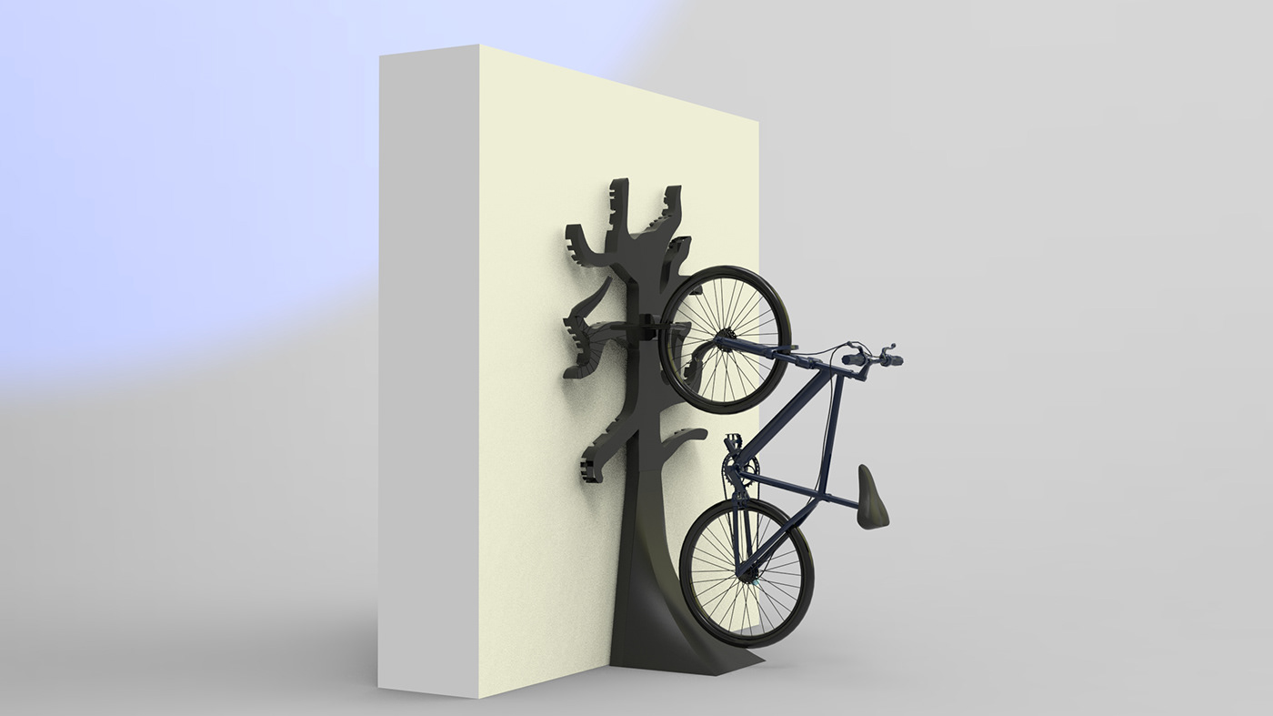 bicicletero decoración de hogar