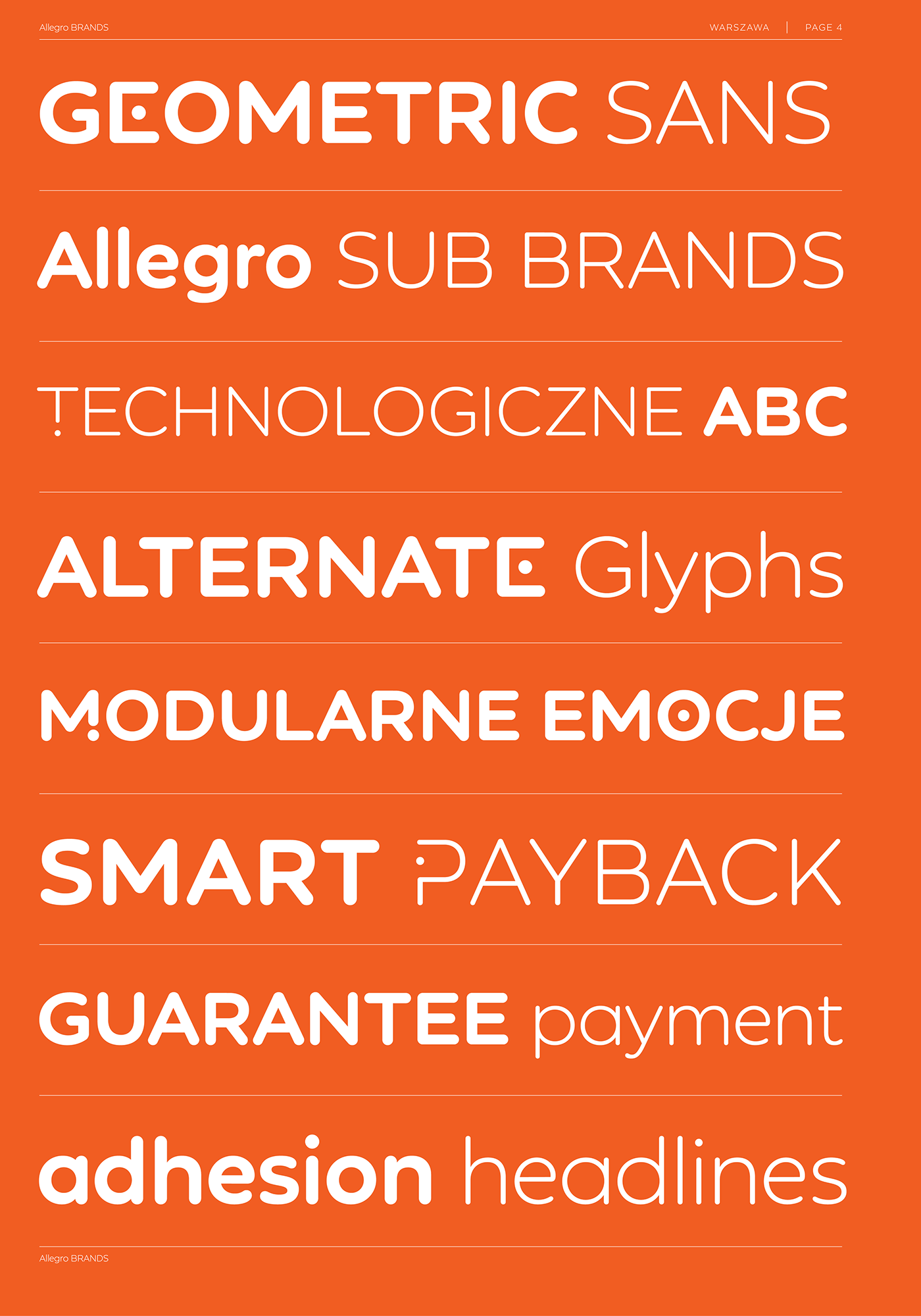 Allegro capitalics Custom typography   branding  brand font Typeface lettering corporation font costum font