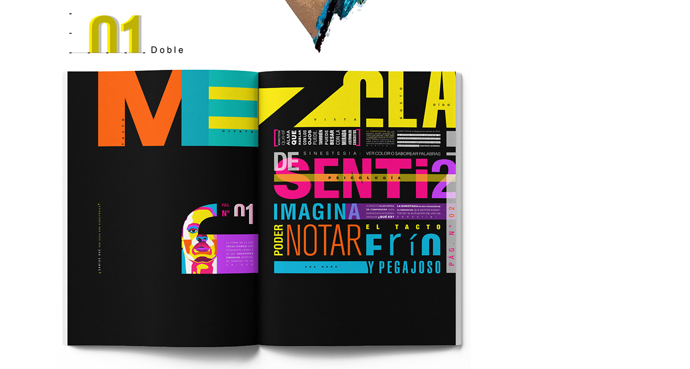 design diseño gráfico Diseño editorial morfologia revista dobles tipografia Comunicación visual Concepto Visual dobles paginas