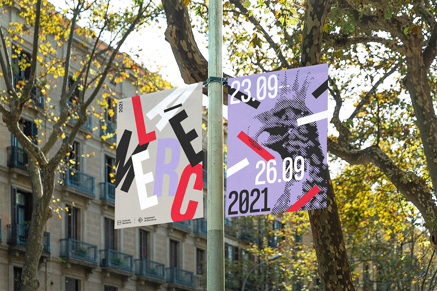 barcelona branding  city ciudad cultura culture fadu festival la merce typography  