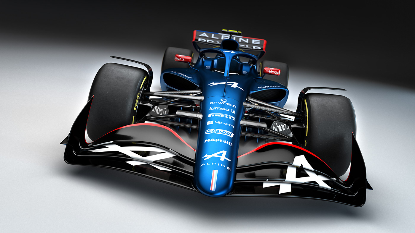 alpine f1 Formula 1 renault concept formula Livery pirelli